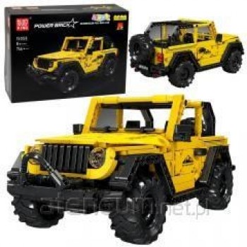 Klocki Konstrukcyjne Auto Samoch d Terenowy Wrangler ty 746 el.