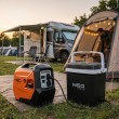 NEO TOOLS inverter generator 3200W, orange/black