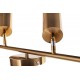 Activejet quadruple gold ceiling wall lamp SPECTRA strip spotlight GU10 for living room