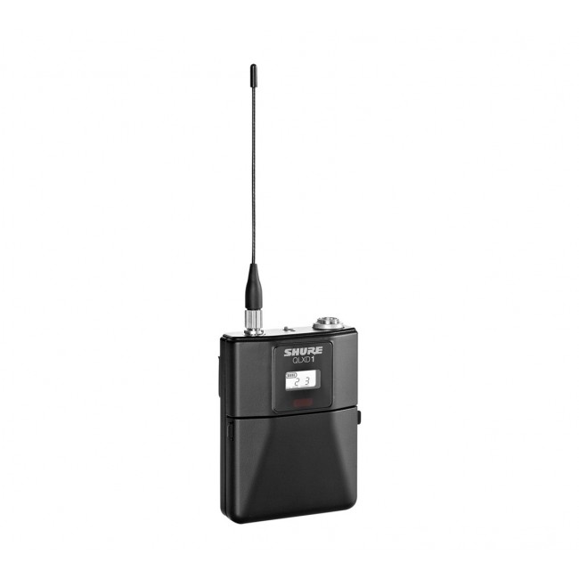 Shure QLXD1-K51 wireless microphone transmitter Bodypack transmitter Shure QLXD1-K51 wireless microphone transmitter Bodypack transmitter