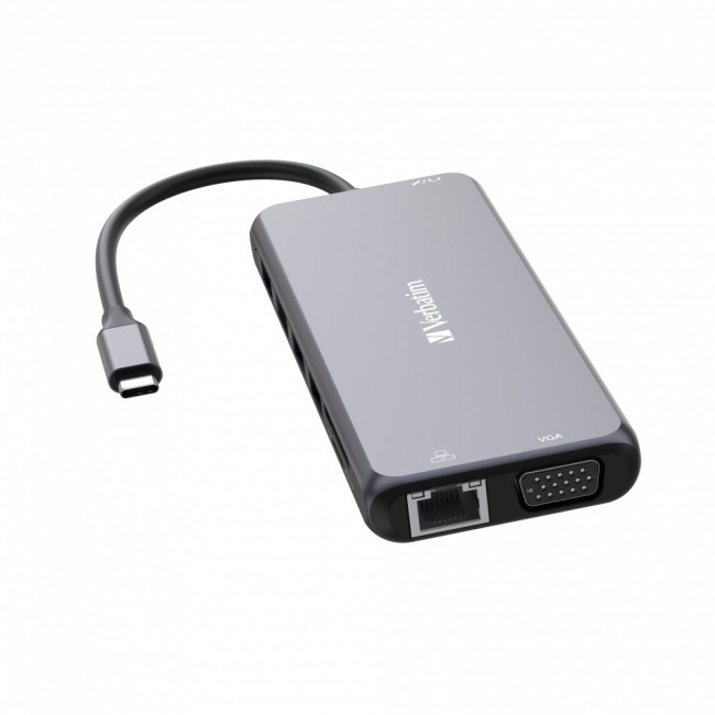 Verbatim CMH-14 USB Type-C 5000 Mbit/s Silver Verbatim CMH-14 USB Type-C 5000 Mbit/s Silver