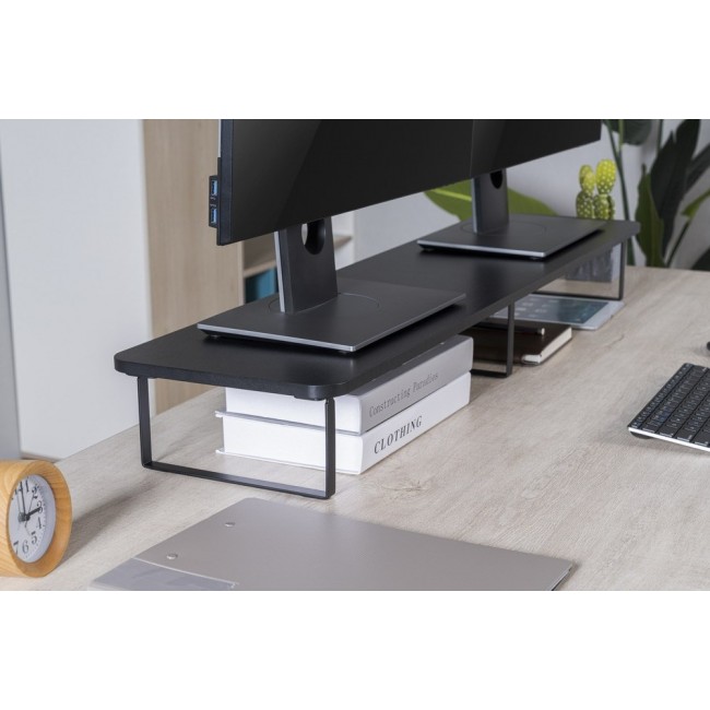 Gembird MS-TABLE2-01 monitor mount / stand Desk Black