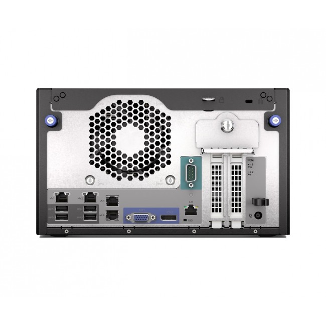 HPE ProLiant MicroServer Gen11 E-2434 4-core 1P 16GB-U VROC 4LFF-NHP 1TB 180W External PS Server