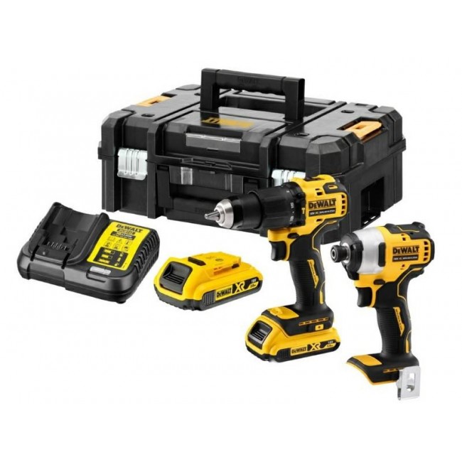 18V set: drill-drill ud+curl DCD709&DCF809 2xaku 2AH,Charge 18V set: drill-drill ud+curl DCD709&DCF809 2xaku 2AH,Charge