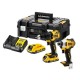 18V set: drill-drill ud+curl DCD709&DCF809 2xaku 2AH,Charge 18V set: drill-drill ud+curl DCD709&DCF809 2xaku 2AH,Charge