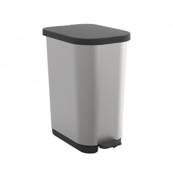 ROTHO Ribo Silver - pedal bin 35l