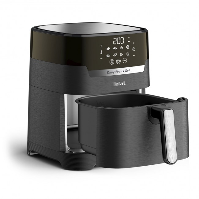 Tefal Easy Fry & Grill EY5058 Single 4.2 L Stand-alone 1550 W Hot air fryer Black Tefal Easy Fry & Grill EY5058 Single 4.2 L Stand-alone 1550 W Hot air fryer Black