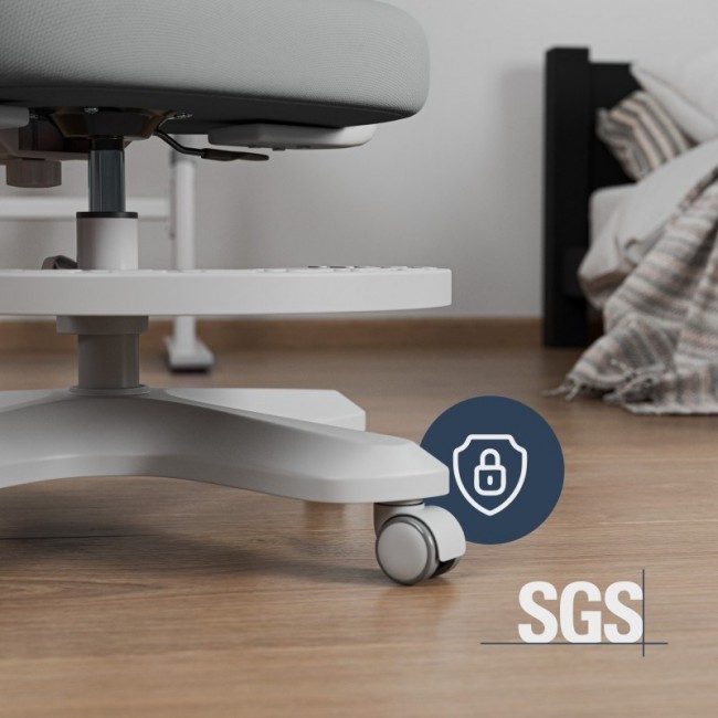 Junior 4.6 Grey swivel chair