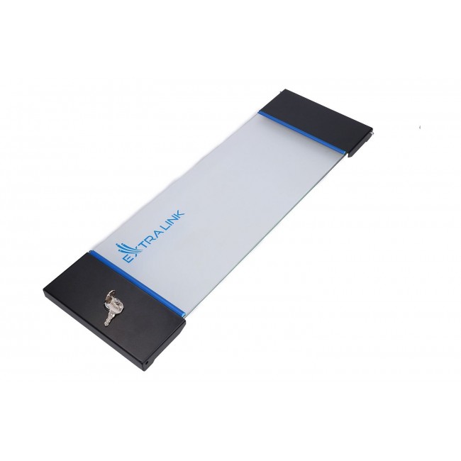 Extralink Rackmount cabinet 4U 600x600 Black wall mounted