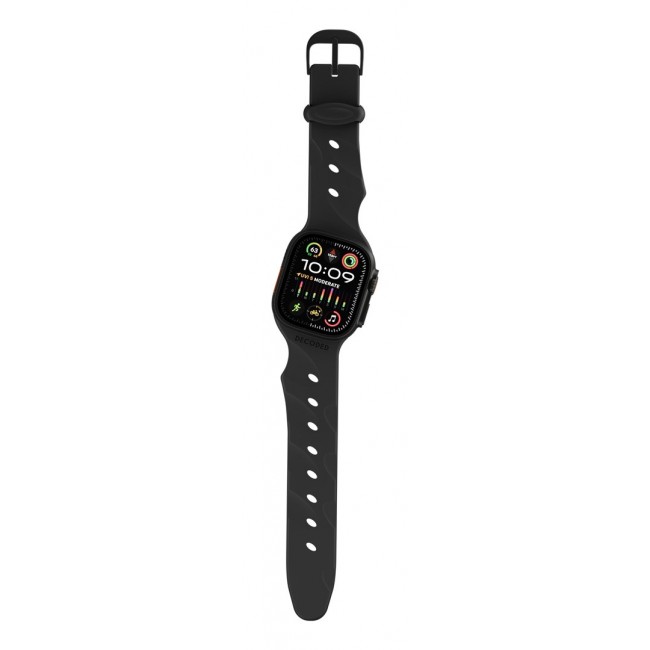 Decoded Ares Splice Band Black Silicone