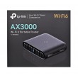 TP-Link TL-WR3002X wireless router Gigabit Ethernet Dual-band (2.4 GHz / 5 GHz) Black