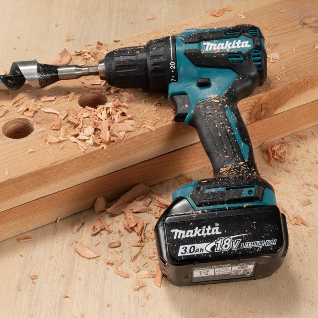 Makita DDF490Z drill 1900 RPM Keyless 1.7 kg Blue, Black