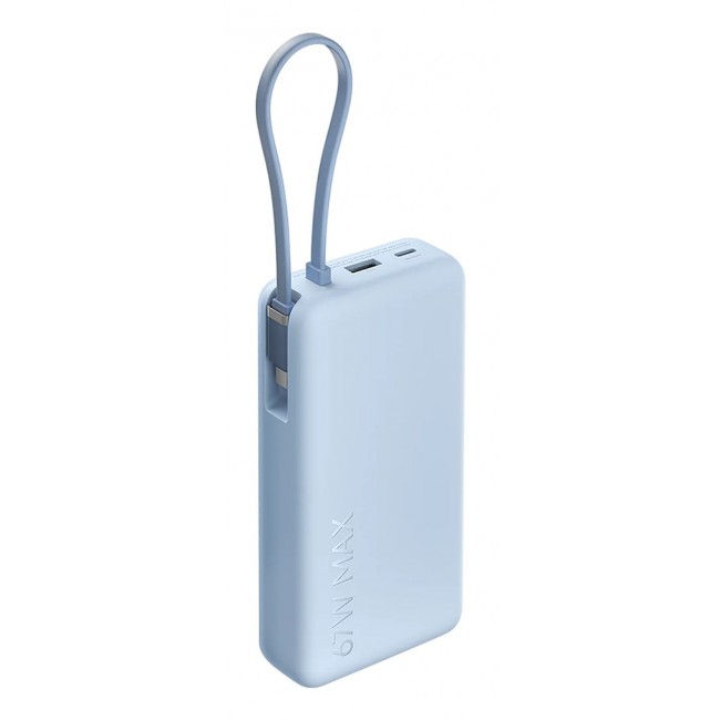 Xiaomi 67W Power Bank 20000 Lithium-Ion (Li-Ion) 20000 mAh Blue Xiaomi 67W Power Bank 20000 Lithium-Ion (Li-Ion) 20000 mAh Blue