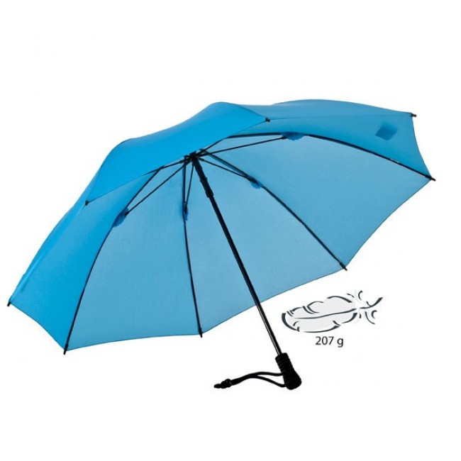 EuroSCHIRM Swing liteflex Blue Fiberglass Polyester Full-sized Rain umbrella