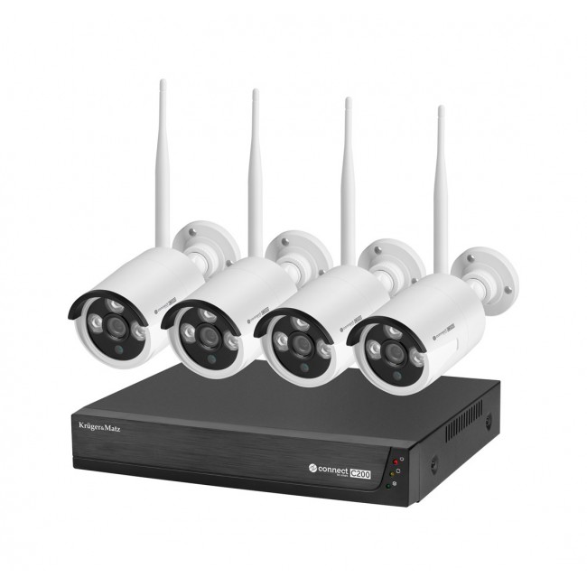 Zestaw do monitoringu WiFi Kruger&Matz Connect C200 Tuya WiFi 6
