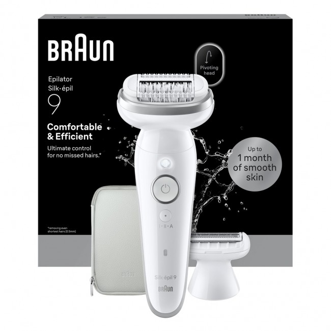 Braun Silk- pil 9 Silk pil 9 9-030 40 tweezers White