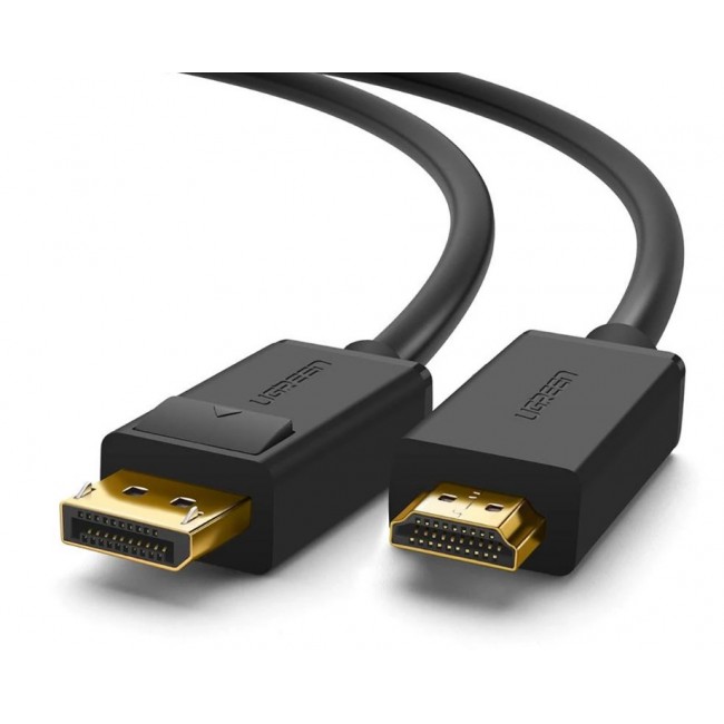 Ugreen 10239 video cable adapter 1.5 m DisplayPort HDMI Black