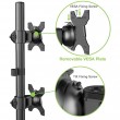 Techly ICA-LCD 2520V monitor mount / stand 68.6 cm (27 Techly ICA-LCD 2520V monitor mount / stand 68.6 cm (27