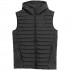 Men's vest 4F M063 deep black 4FAW23TVESM063 20S