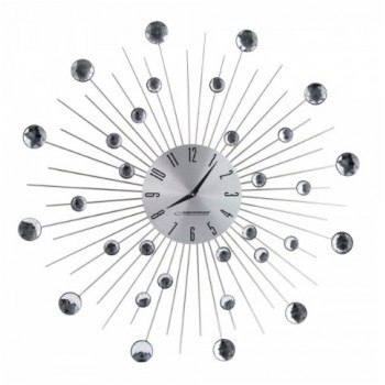 Esperanza EHC002 wall clock Mechanical wall clock Round Stainless steel