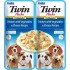INABA Dog Twin Chicken with Vegetables and Cheese in Broth dog treat 2x40g