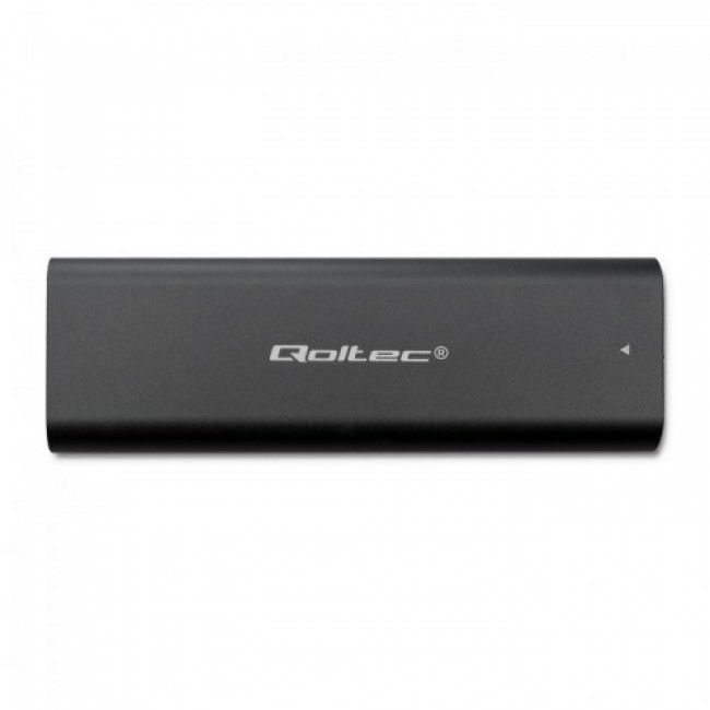 Qoltec 50312 storage drive enclosure SSD enclosure Black M.2 Qoltec 50312 storage drive enclosure SSD enclosure Black M.2