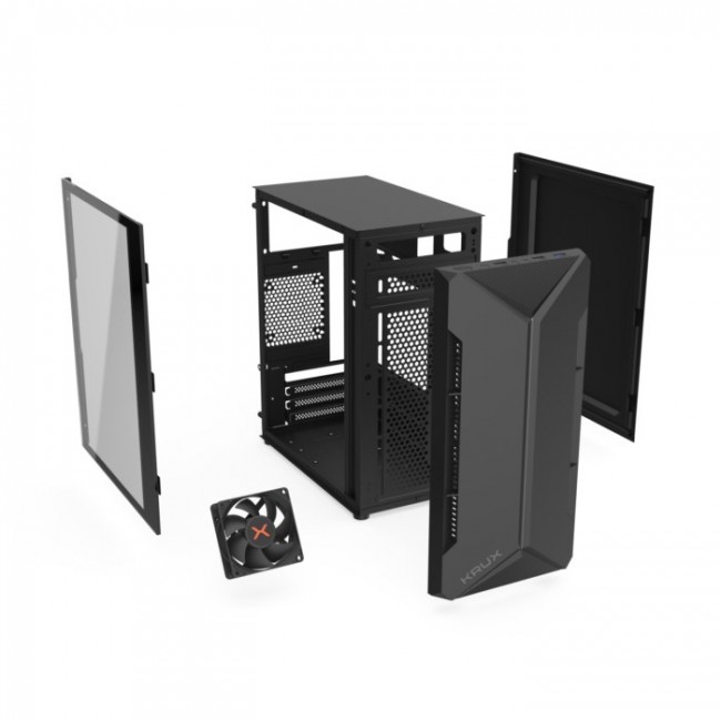 KRUX Astro Cube Black Computer Case KRUX Astro Cube Black Computer Case
