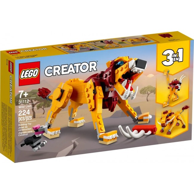 LEGO CREATOR 31112 WILD LION LEGO CREATOR 31112 WILD LION