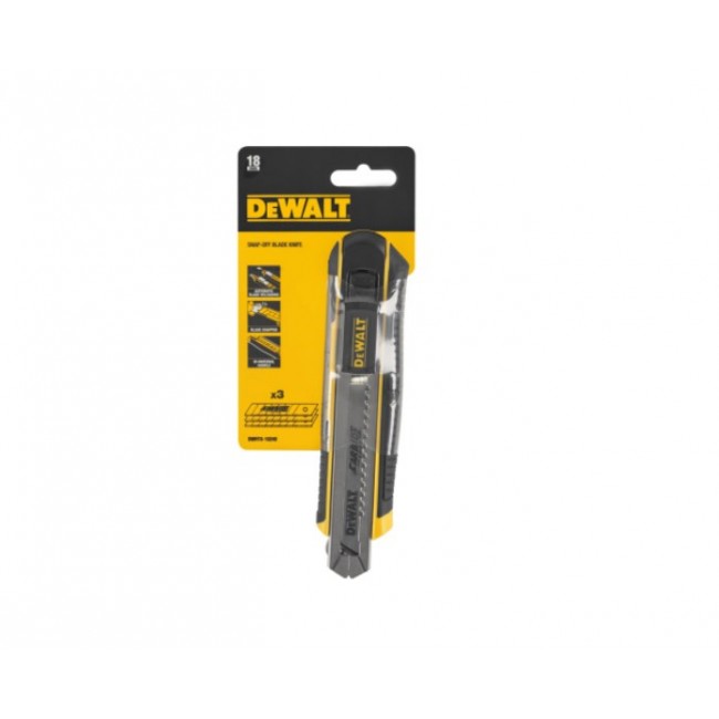 DeWALT DWHT0-10249 utility knife Black, Stainless steel, Yellow Folding blade knife