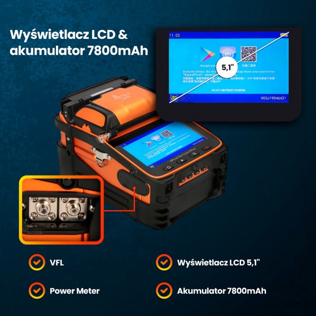 SIGNAL FIRE AI-9 FIBER OPTIC SPLICER SIGNAL FIRE AI-9 FIBER OPTIC SPLICER