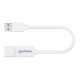 Manhattan USB-A Gigabit Network Adapter, White, 10/100/1000 Mbps Network, USB 3.0, Ethernet, RJ45, Three Year Warranty, Equivalent to USB31000SW. Manhattan USB-A Gigabit Network Adapter, White, 10/100/1000 Mbps Network, USB 3.0, Ethernet, RJ45, Three Year Warranty, Equivalent to USB31000SW.