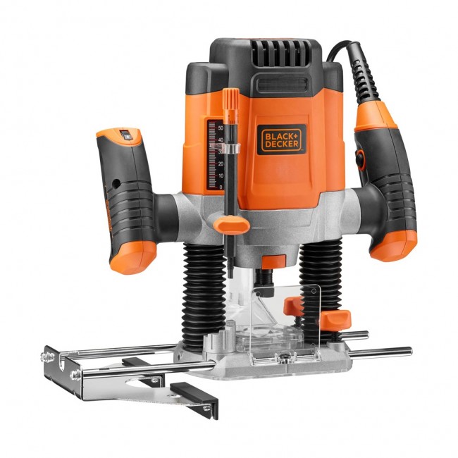 Black & Decker KW1200EKA-QS router/trimmer Black, Grey, Orange Black & Decker KW1200EKA-QS router/trimmer Black, Grey, Orange