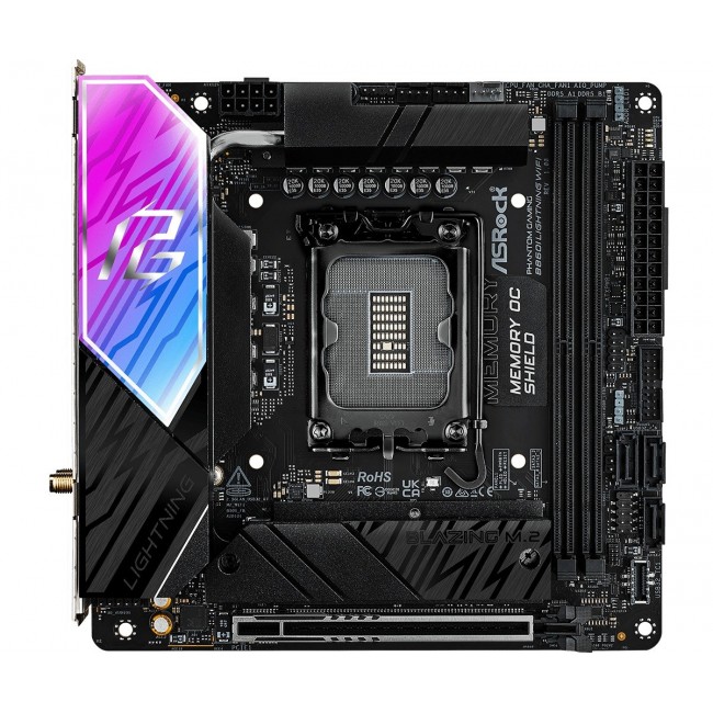 ASRock B860I Lightning WiFi Motherboard ASRock B860I Lightning WiFi Motherboard