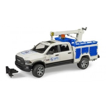 Auto Dodge RAM 2500 Service With Rotating Light Rooster BRUDER 02509