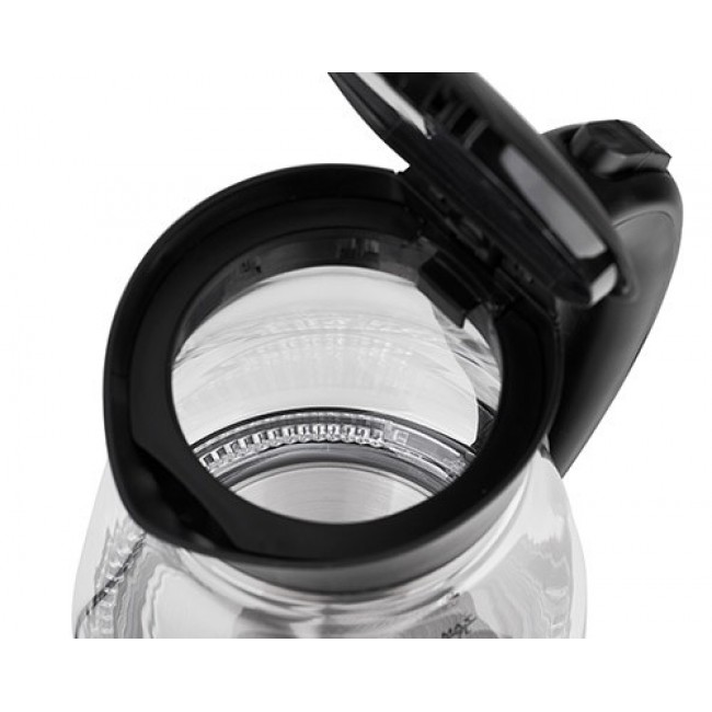 Adler AD 1274 B electric kettle 1.7 L 2200 W Black, Transparent Adler AD 1274 B electric kettle 1.7 L 2200 W Black, Transparent
