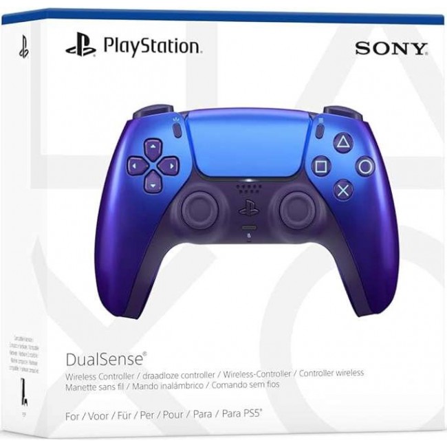 Wireless controller Sony PlayStation 5 DualSense gamepad Chrome Indigo V2 Wireless controller Sony PlayStation 5 DualSense gamepad Chrome Indigo V2