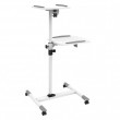 Techly Universal Trolley for Notebook / Projector, White ICA-TB TPM-6
