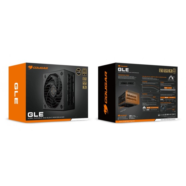 COUGAR Power Supply GLE 1200W ATX3.1 / 80 Plus Gold