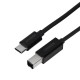 Ugreen 50446 USB cable USB 2.0 2 m USB C Mini-USB B Black