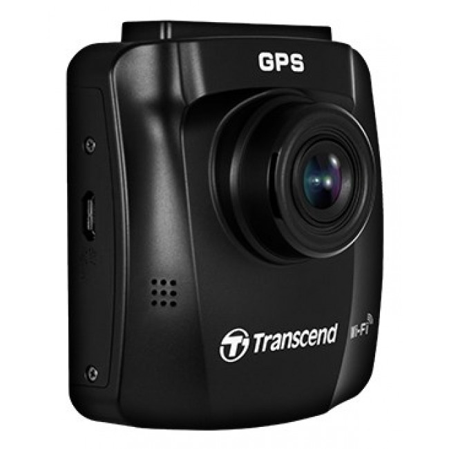 Transcend DrivePro 250 2K Ultra HD Wi-Fi Battery, Cigar lighter Black