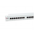 Equip 24-Port Cat.6 Shielded Patch Panel, Light Grey Equip 24-Port Cat.6 Shielded Patch Panel, Light Grey