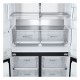 LG InstaView GMG960EVJE side-by-side refrigerator Freestanding 638 L Black