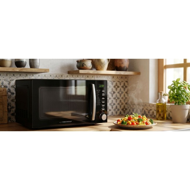 Esperanza EKO010 Black Combination microwave Countertop 20 L 1200 W