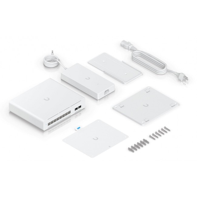 Ubiquiti UniFi Pro XG 8 PoE Managed L2/L3 10G Ethernet (100/1000/10000) Power over Ethernet (PoE) Grey