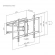 Maclean TV Mount / Bracket, max. VESA 600x400, 37-90 Maclean TV Mount / Bracket, max. VESA 600x400, 37-90