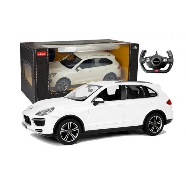 RASTAR RC Porsche Cayenne 1:14 White 6006 51667