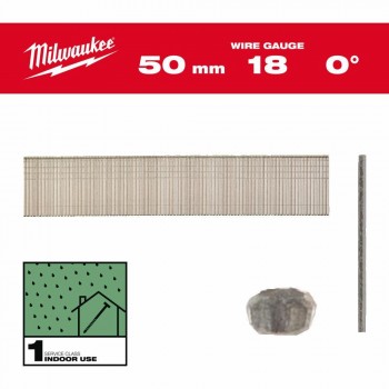 MILWAUKEE PIN STICKS 18G/50mm /5000pcs. - M18FN18GS