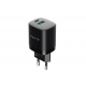 Havit UC30 EU - GaN two-port travel charger 33 W, black Havit UC30 EU - GaN two-port travel charger 33 W, black