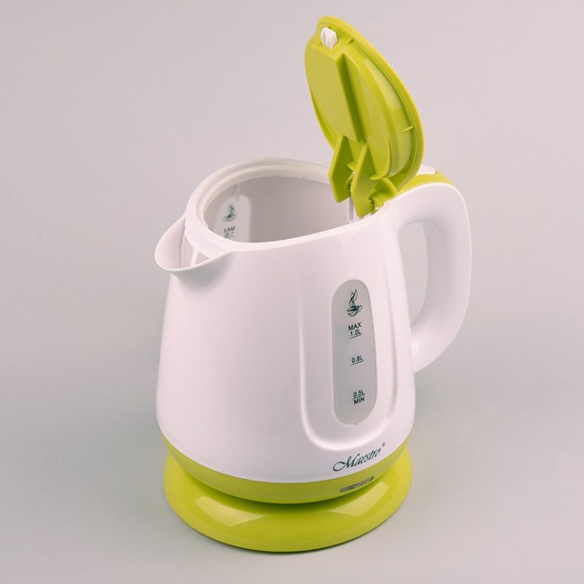 Feel-Maestro MR013 green electric kettle 1 L 1100 W Green, White Feel-Maestro MR013 green electric kettle 1 L 1100 W Green, White