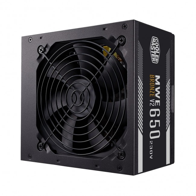 Cooler Master MWE 650 Bronze 230V V2 power supply unit 650 W 24-pin ATX ATX Black Cooler Master MWE 650 Bronze 230V V2 power supply unit 650 W 24-pin ATX ATX Black